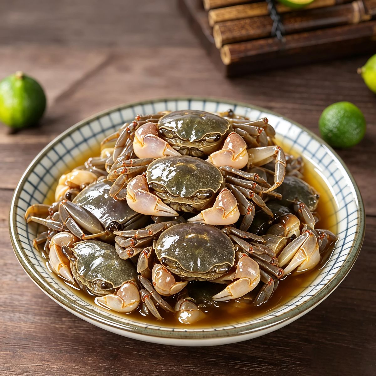 Marinated Mud Crabs