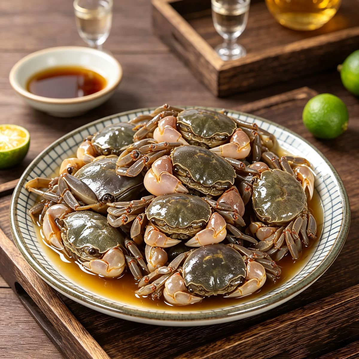 Marinated Mud Crabs
